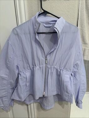 Lululemon Lavender Zip-Front Women's Jacket